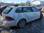 2013 Volkswagen Jetta Tdi White vin: 3VWPL7AJ5DM685196