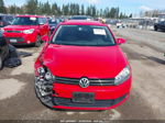 2012 Volkswagen Jetta Sportwagen 2.0l Tdi Красный vin: 3VWPL7AJ6CM675744