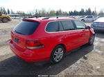 2012 Volkswagen Jetta Sportwagen 2.0l Tdi Red vin: 3VWPL7AJ6CM675744