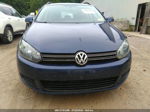 2014 Volkswagen Jetta Sportwagen Tdi W/sunroof Blue vin: 3VWPL7AJ6EM606197