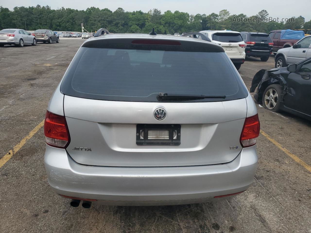 2014 Volkswagen Jetta Tdi Серебряный vin: 3VWPL7AJ6EM614252