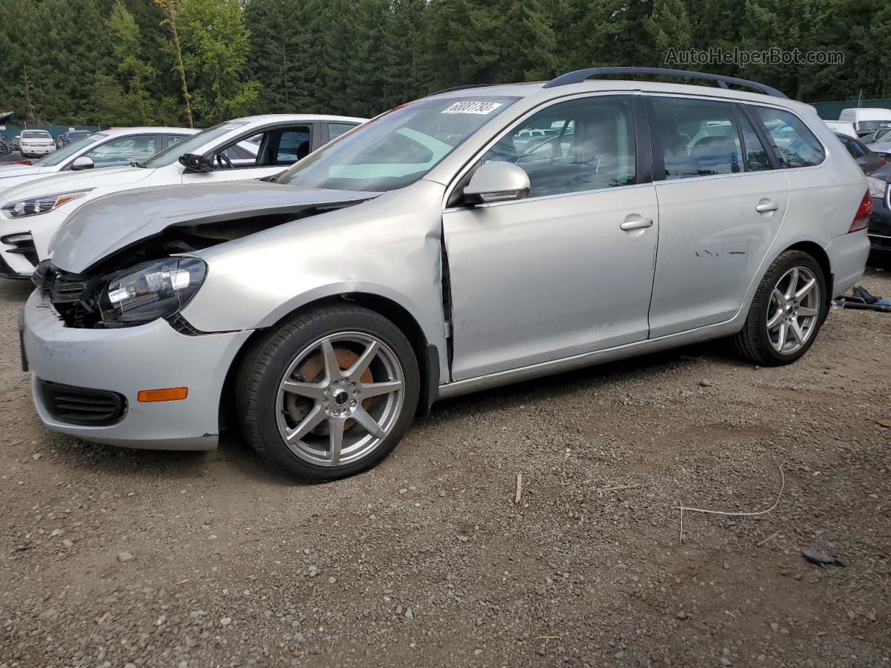 2011 Volkswagen Jetta Tdi Silver vin: 3VWPL7AJ7BM607211