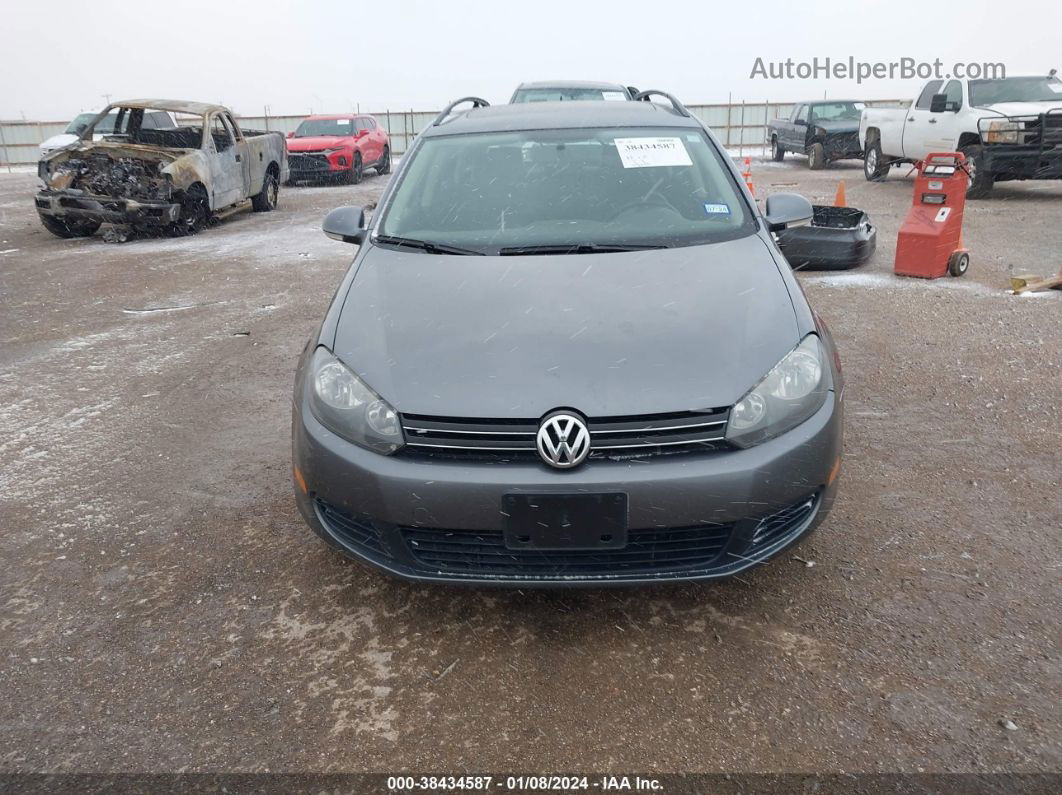 2011 Volkswagen Jetta Sportwagen 2.0l Tdi Gray vin: 3VWPL7AJ7BM613395