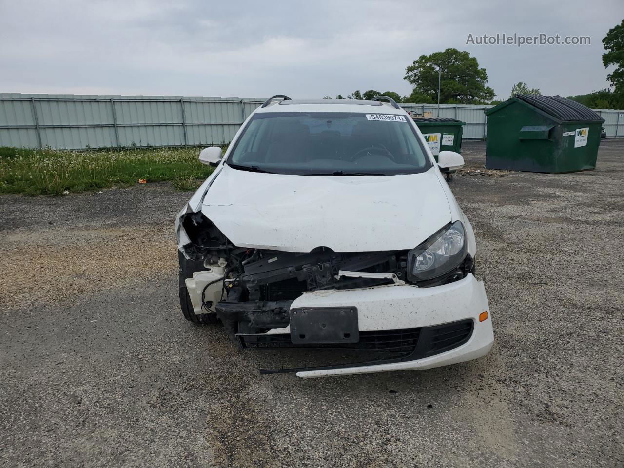 2011 Volkswagen Jetta Tdi Белый vin: 3VWPL7AJ7BM666243