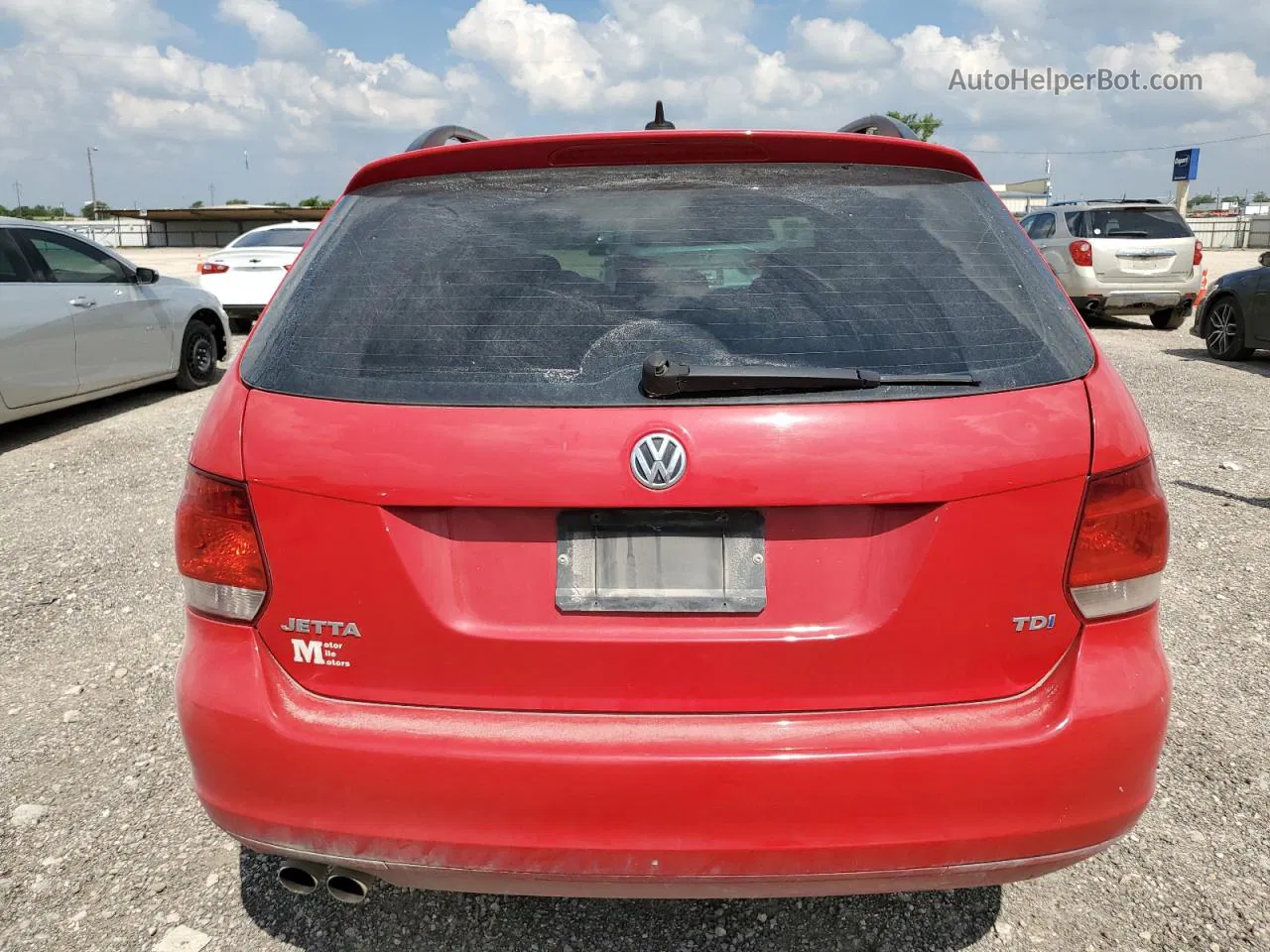 2012 Volkswagen Jetta Tdi Red vin: 3VWPL7AJ7CM601538