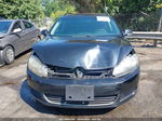 2012 Volkswagen Jetta Sportwagen 2.0l Tdi Black vin: 3VWPL7AJ7CM607372