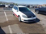 2013 Volkswagen Jetta Sportwagen 2.0l Tdi White vin: 3VWPL7AJ7DM644293