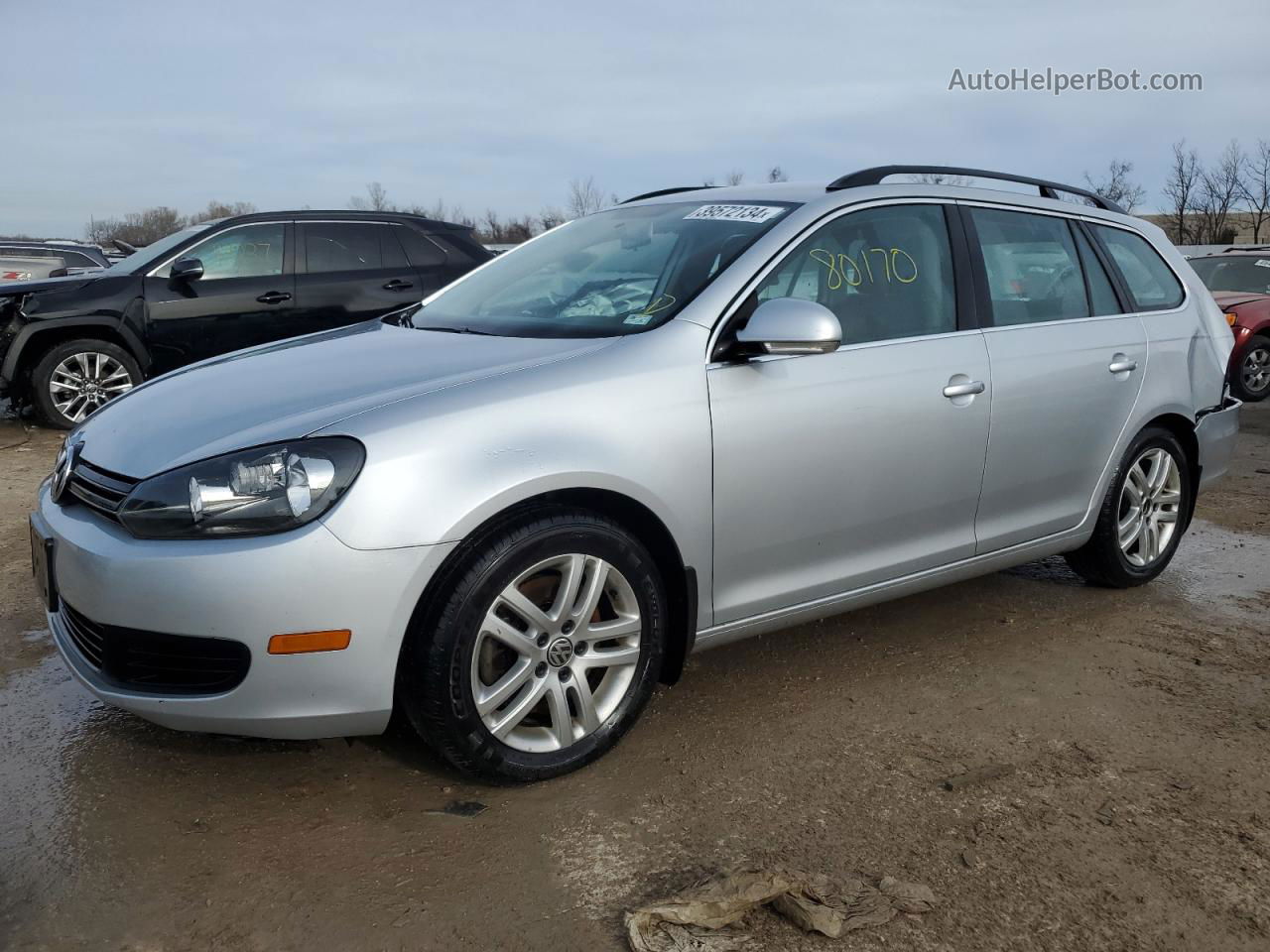 2013 Volkswagen Jetta Tdi Silver vin: 3VWPL7AJ7DM672854