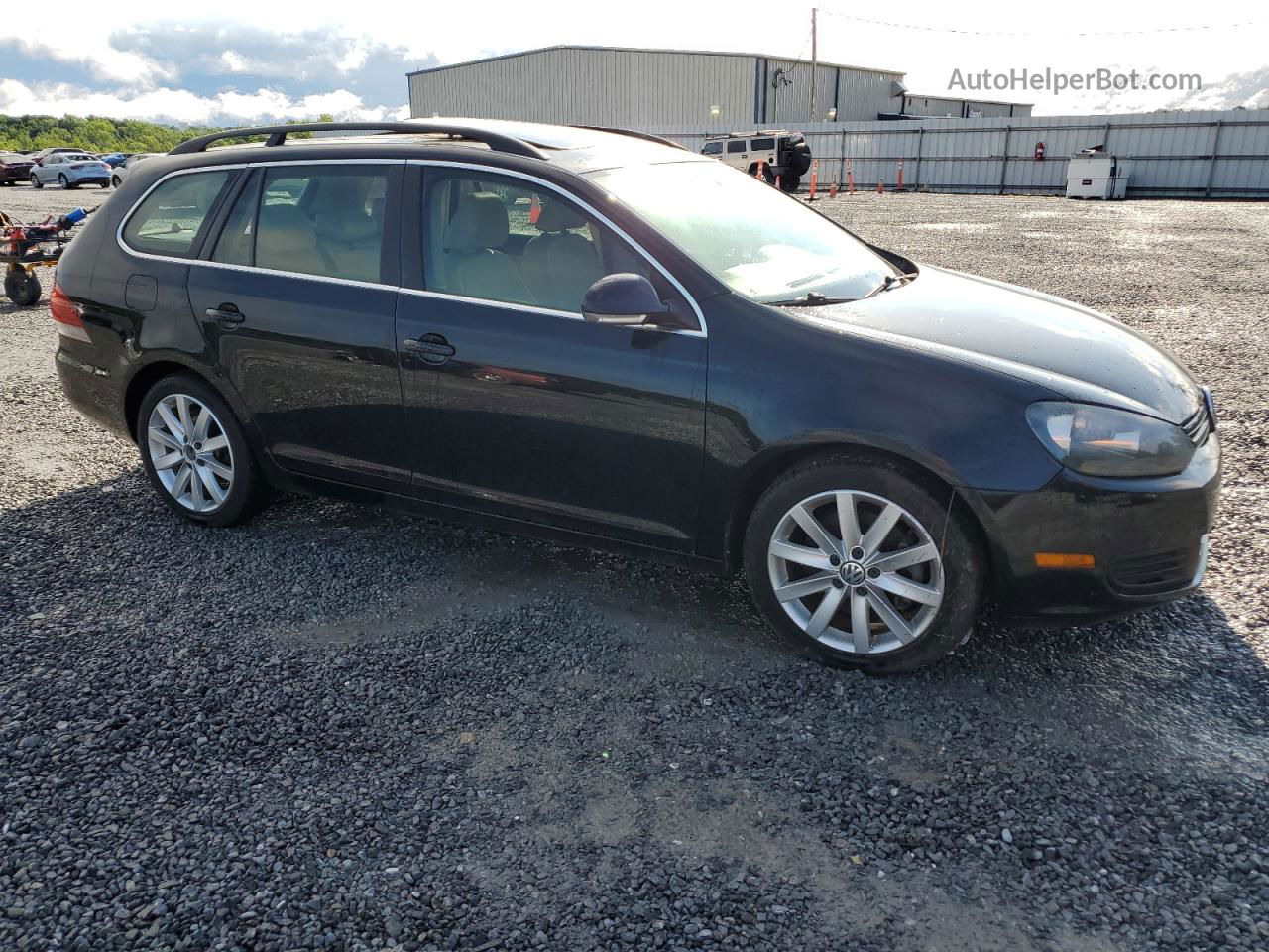 2014 Volkswagen Jetta Tdi Black vin: 3VWPL7AJ7EM625227