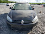 2014 Volkswagen Jetta Tdi Black vin: 3VWPL7AJ7EM625227