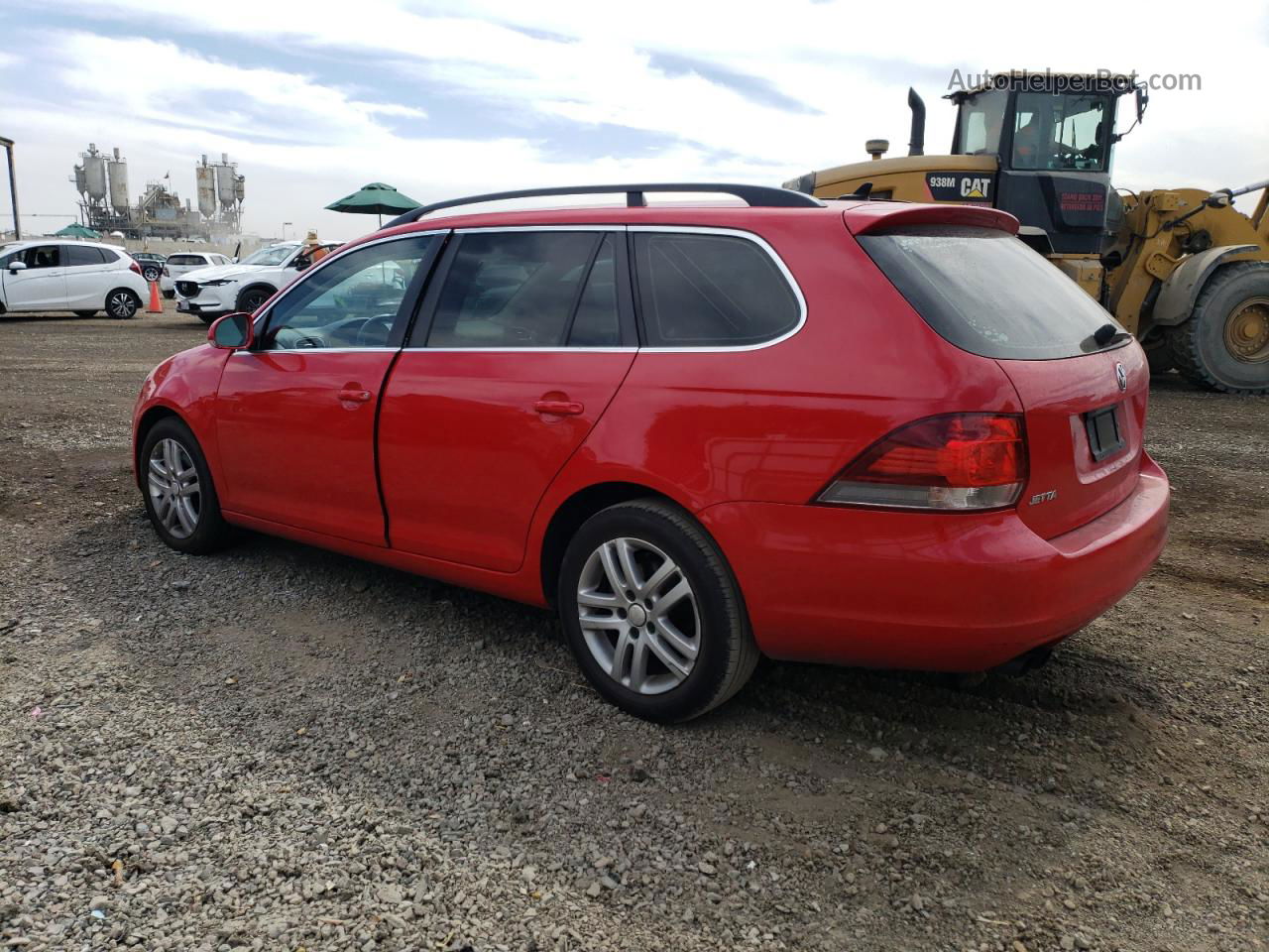 2012 Volkswagen Jetta Tdi Red vin: 3VWPL7AJ8CM614153