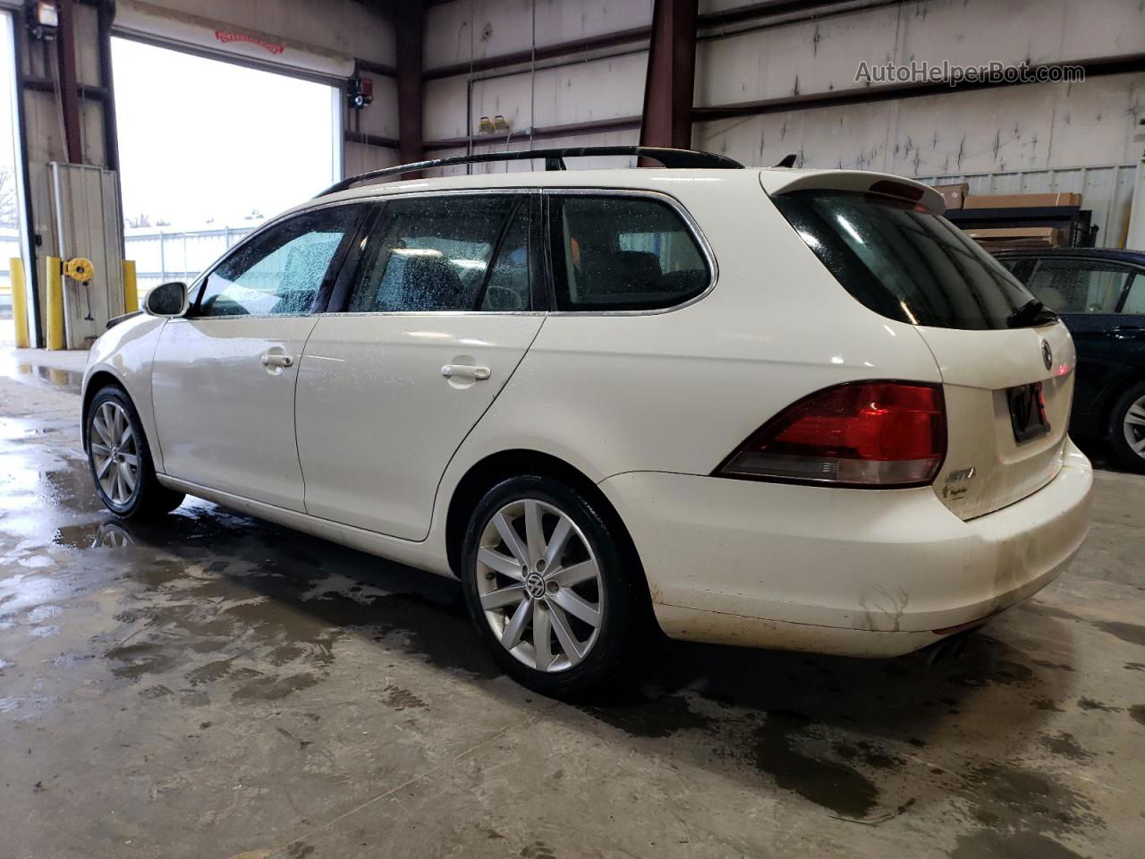 2012 Volkswagen Jetta Tdi White vin: 3VWPL7AJ8CM687829