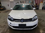 2012 Volkswagen Jetta Tdi Белый vin: 3VWPL7AJ8CM687829