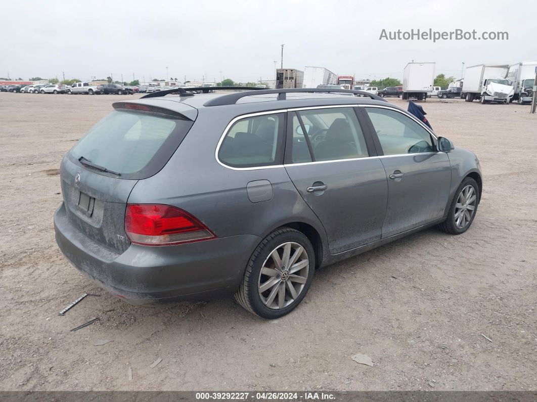 2012 Volkswagen Jetta Sportwagen 2.0l Tdi Gray vin: 3VWPL7AJ8CM692383