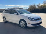 2013 Volkswagen Jetta Tdi White vin: 3VWPL7AJ8DM624599