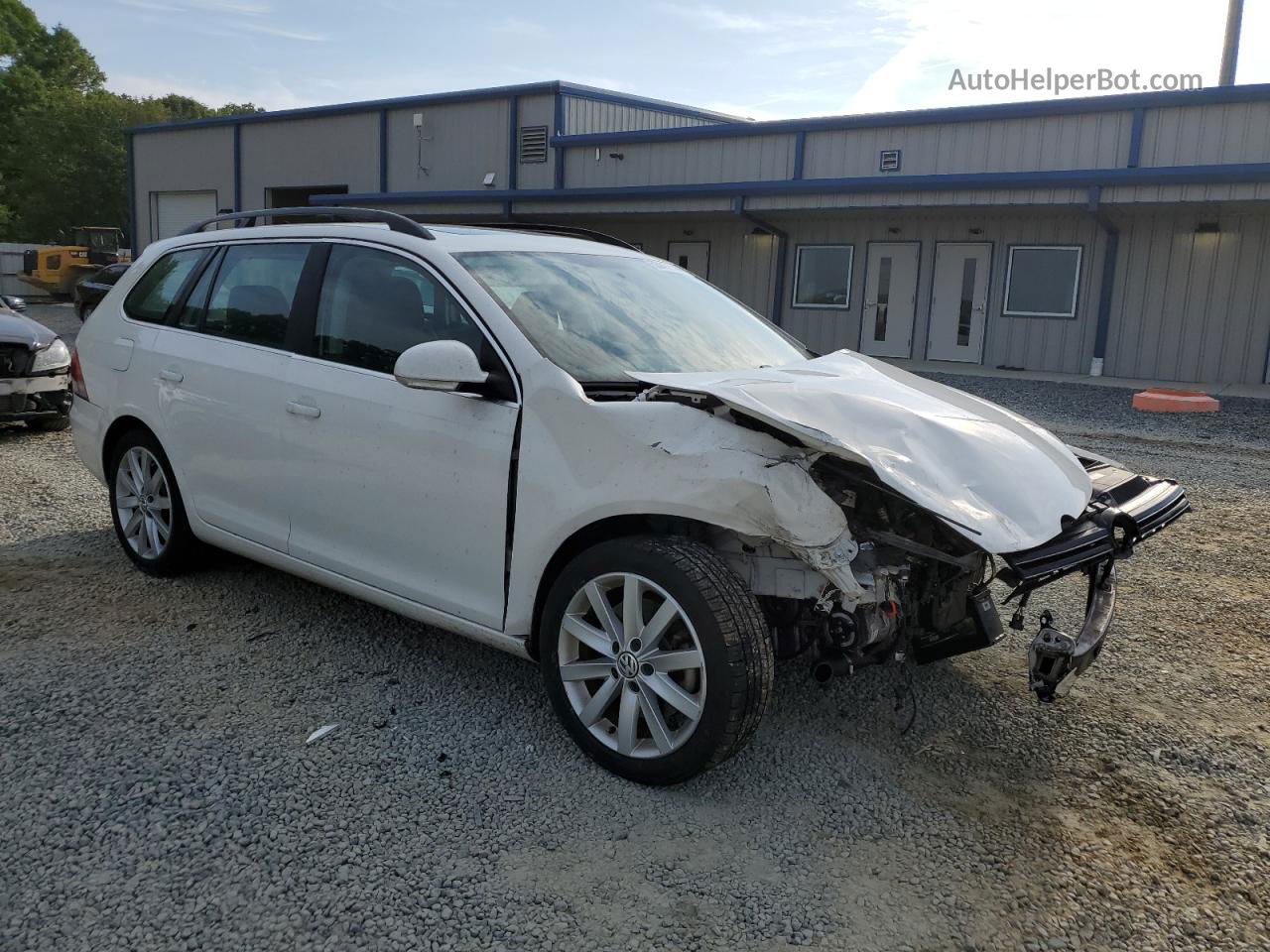 2013 Volkswagen Jetta Tdi White vin: 3VWPL7AJ8DM653262