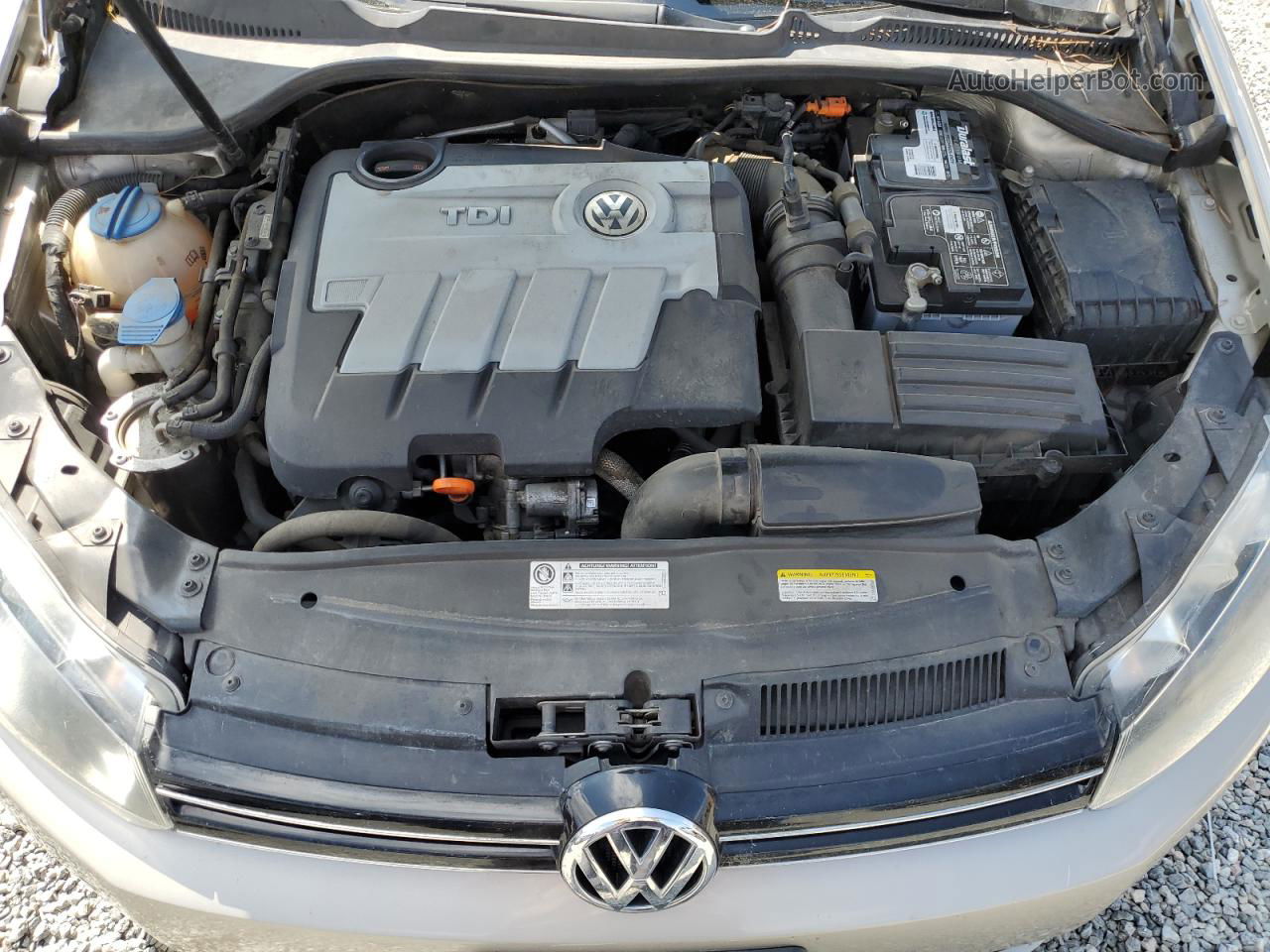 2013 Volkswagen Jetta Tdi Gold vin: 3VWPL7AJ8DM687251