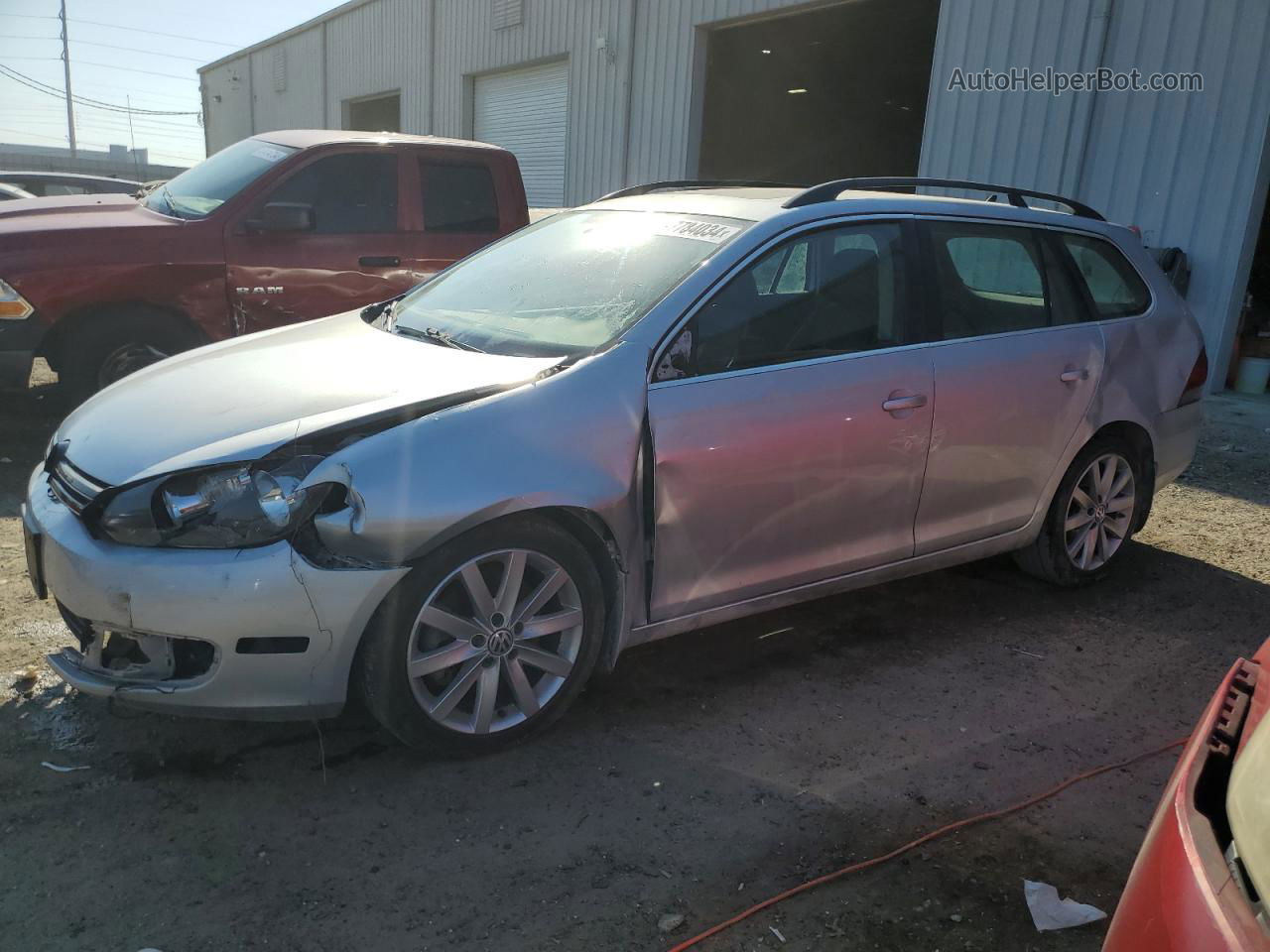 2014 Volkswagen Jetta Tdi Blue vin: 3VWPL7AJ8EM601261