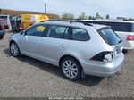 2014 Volkswagen Jetta Sportwagen 2.0l Tdi Silver vin: 3VWPL7AJ8EM603544