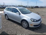 2014 Volkswagen Jetta Sportwagen 2.0l Tdi Silver vin: 3VWPL7AJ8EM603544