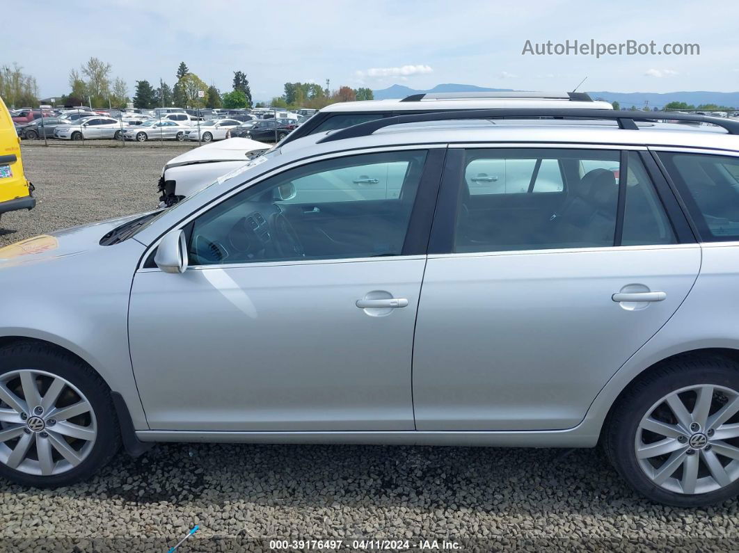 2014 Volkswagen Jetta Sportwagen 2.0l Tdi Silver vin: 3VWPL7AJ8EM603544