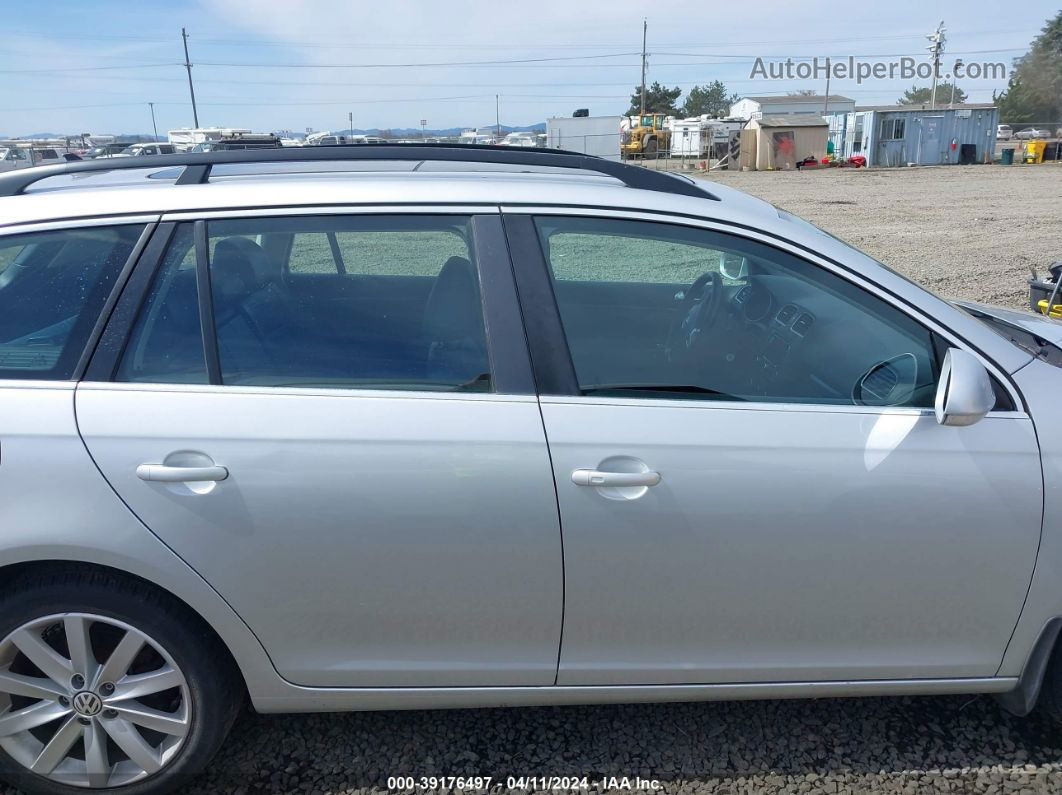 2014 Volkswagen Jetta Sportwagen 2.0l Tdi Silver vin: 3VWPL7AJ8EM603544