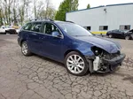 2014 Volkswagen Jetta Tdi Blue vin: 3VWPL7AJ8EM606640