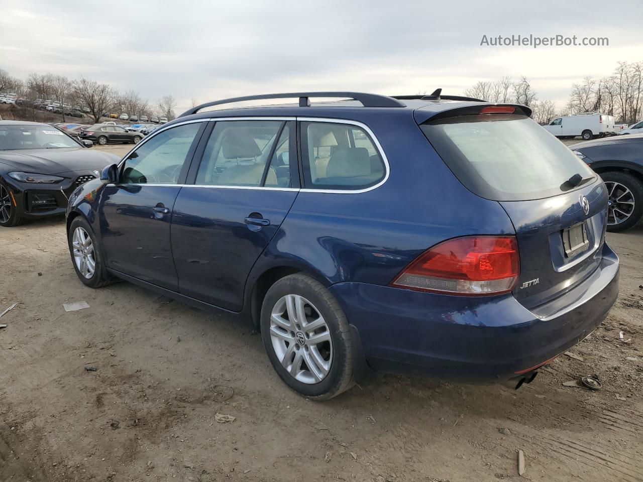 2011 Volkswagen Jetta Tdi Blue vin: 3VWPL7AJ9BM606271