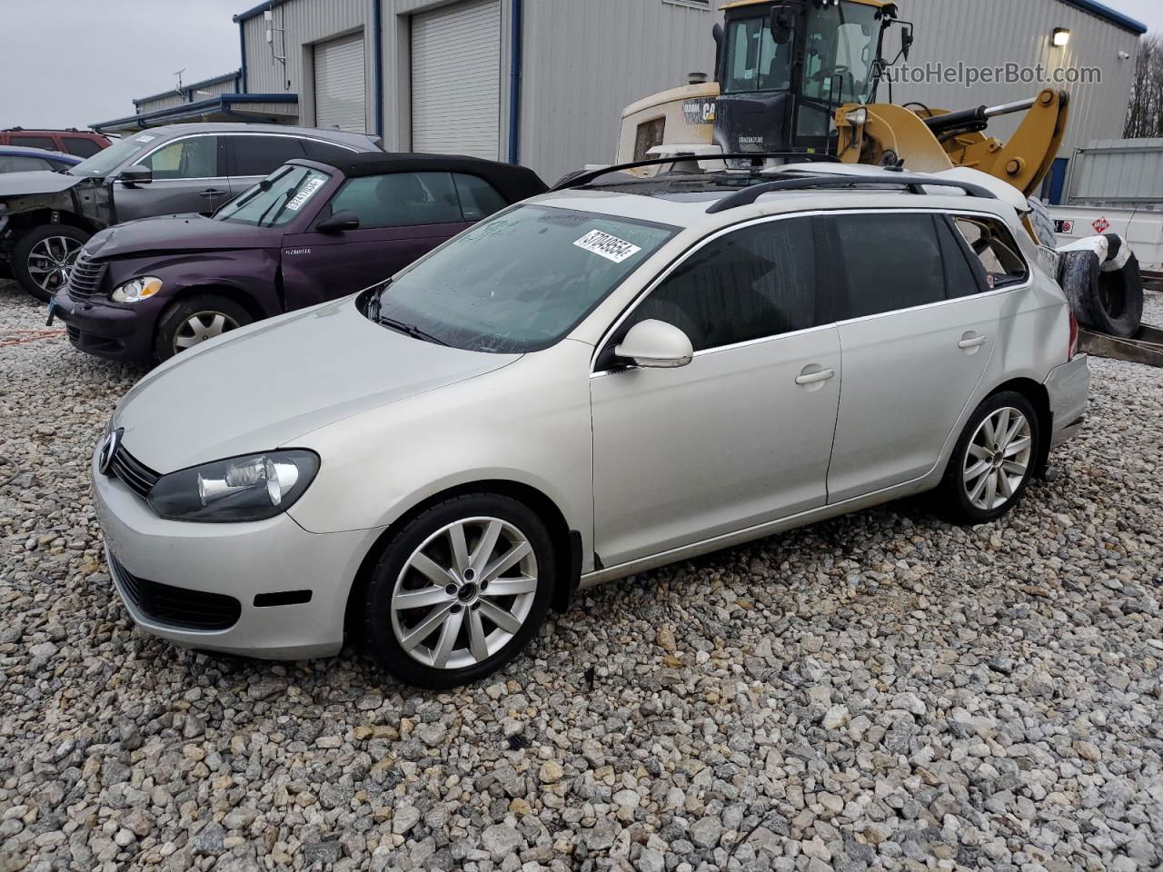 2011 Volkswagen Jetta Tdi Silver vin: 3VWPL7AJ9BM610630