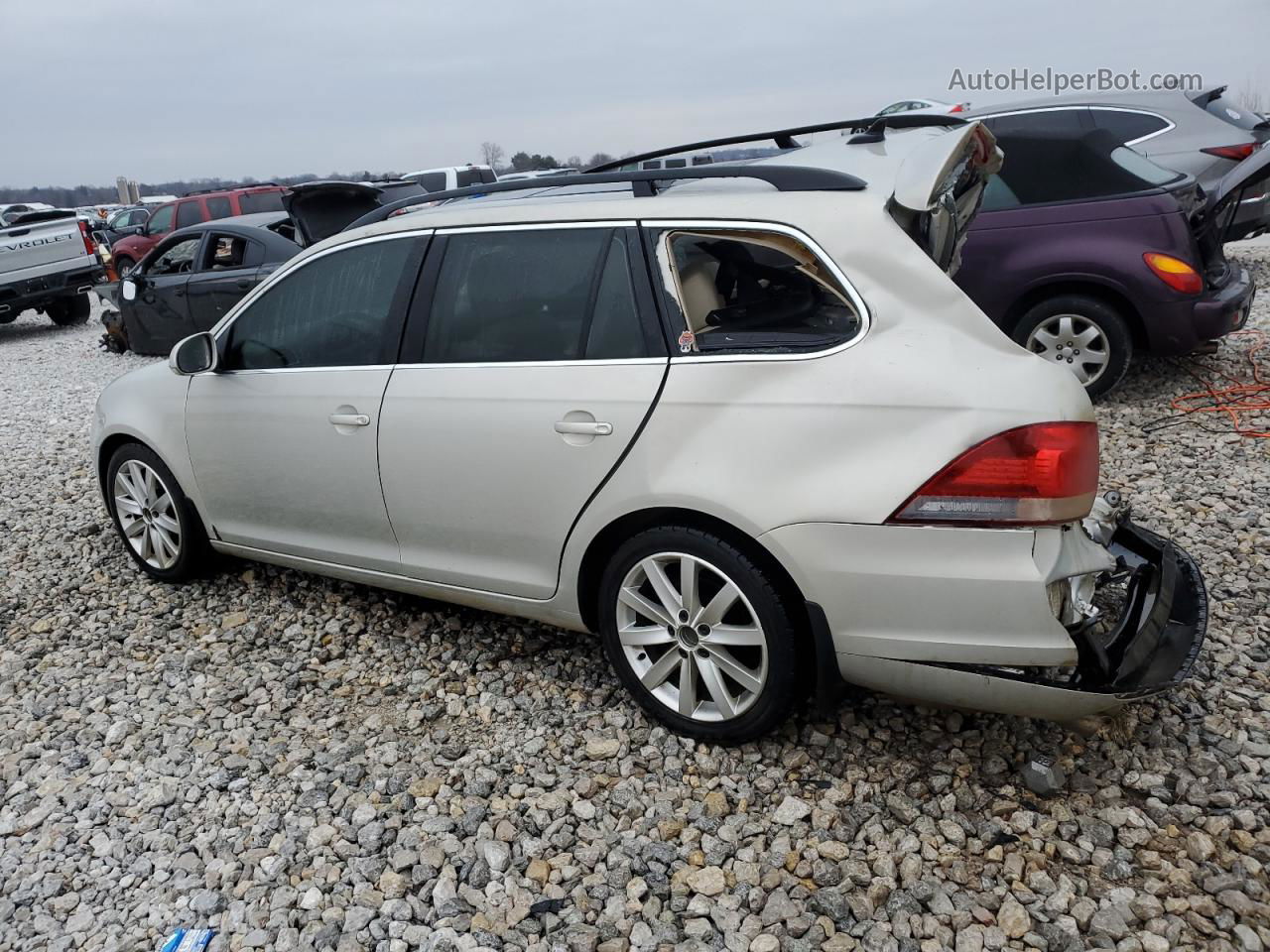 2011 Volkswagen Jetta Tdi Silver vin: 3VWPL7AJ9BM610630