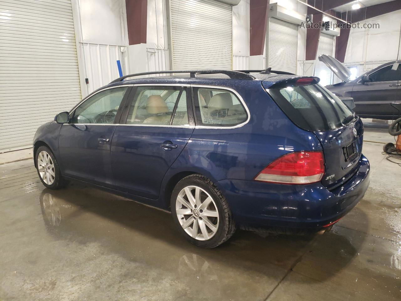 2011 Volkswagen Jetta Tdi Blue vin: 3VWPL7AJ9BM663523