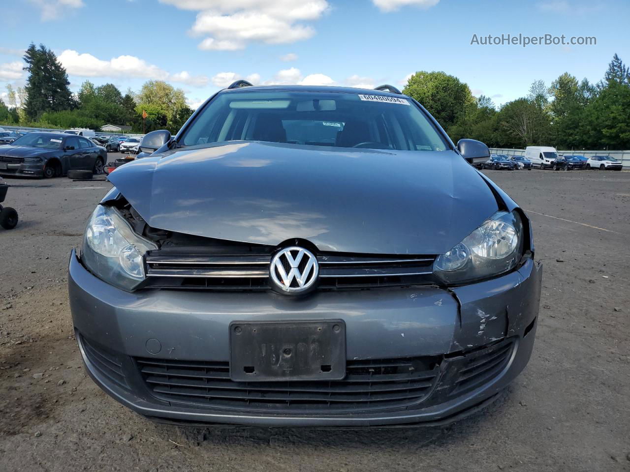 2012 Volkswagen Jetta Tdi Gray vin: 3VWPL7AJ9CM603274