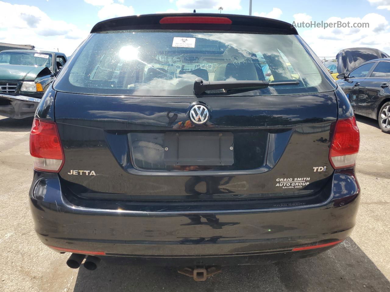 2012 Volkswagen Jetta Tdi Черный vin: 3VWPL7AJ9CM648229