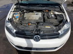 2013 Volkswagen Jetta Tdi White vin: 3VWPL7AJ9DM692135