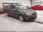 2011 Volkswagen Jetta Sportwagen 2.0l Tdi Brown vin: 3VWPL7AJXBM608532