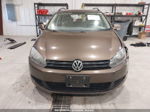 2011 Volkswagen Jetta Sportwagen 2.0l Tdi Brown vin: 3VWPL7AJXBM608532