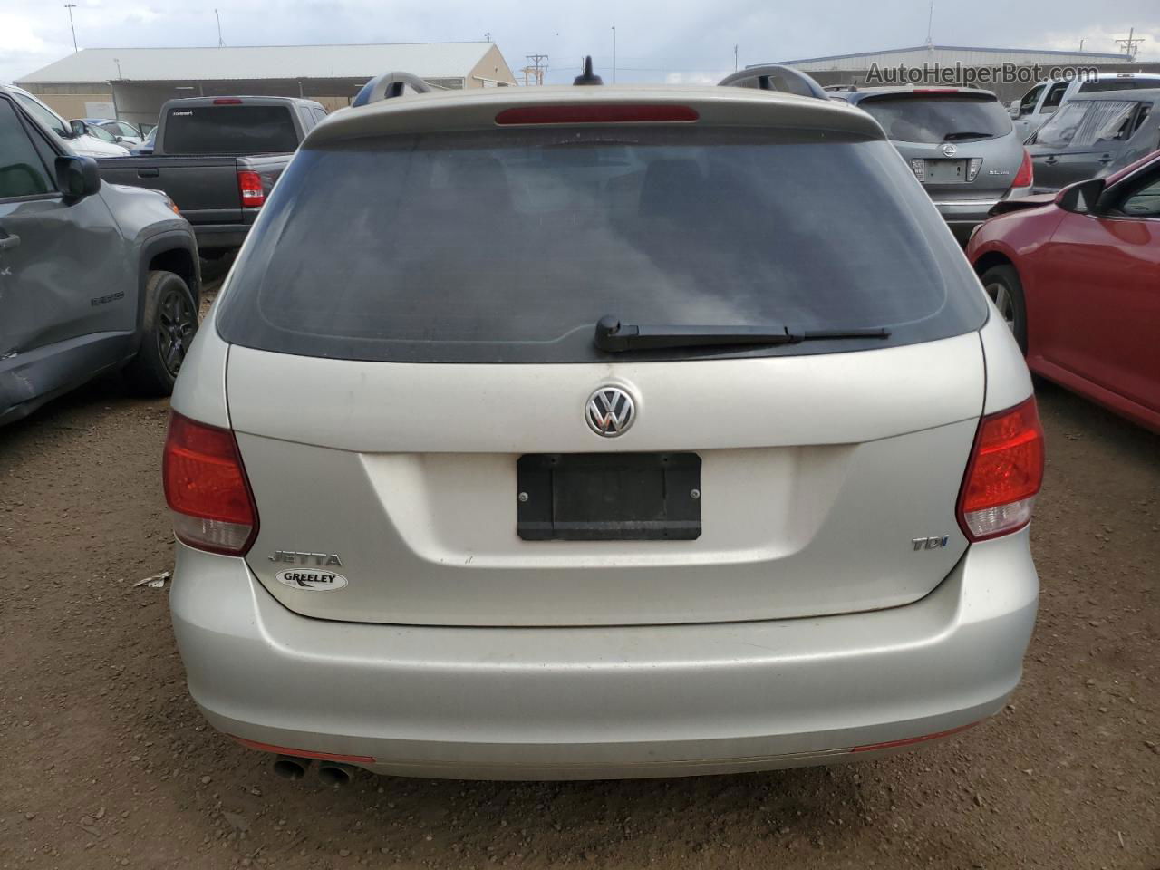 2011 Volkswagen Jetta Tdi Silver vin: 3VWPL7AJXBM663157