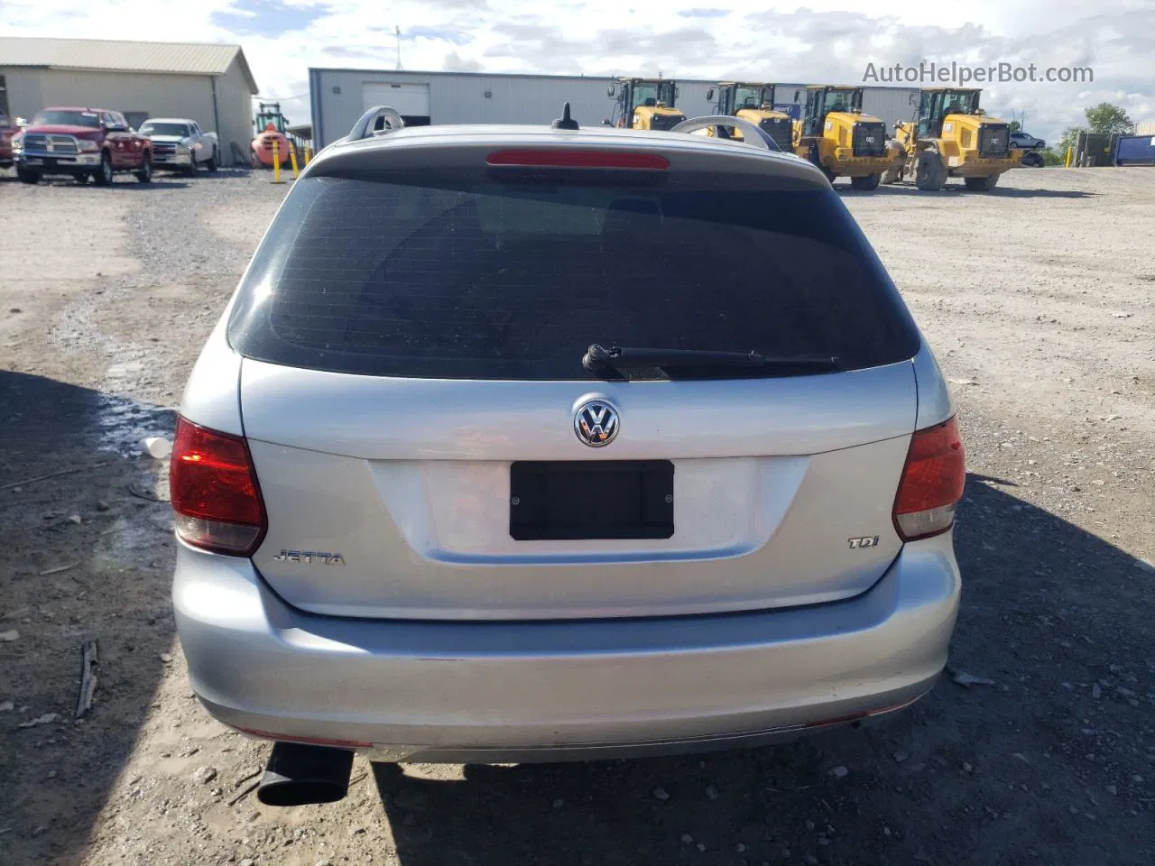 2011 Volkswagen Jetta Tdi Silver vin: 3VWPL7AJXBM702636