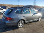 2012 Volkswagen Jetta Tdi Gray vin: 3VWPL7AJXCM695169