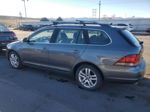 2012 Volkswagen Jetta Tdi Gray vin: 3VWPL7AJXCM695169