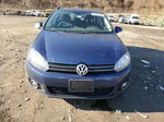 2013 Volkswagen Jetta Tdi Blue vin: 3VWPL7AJXDM674565