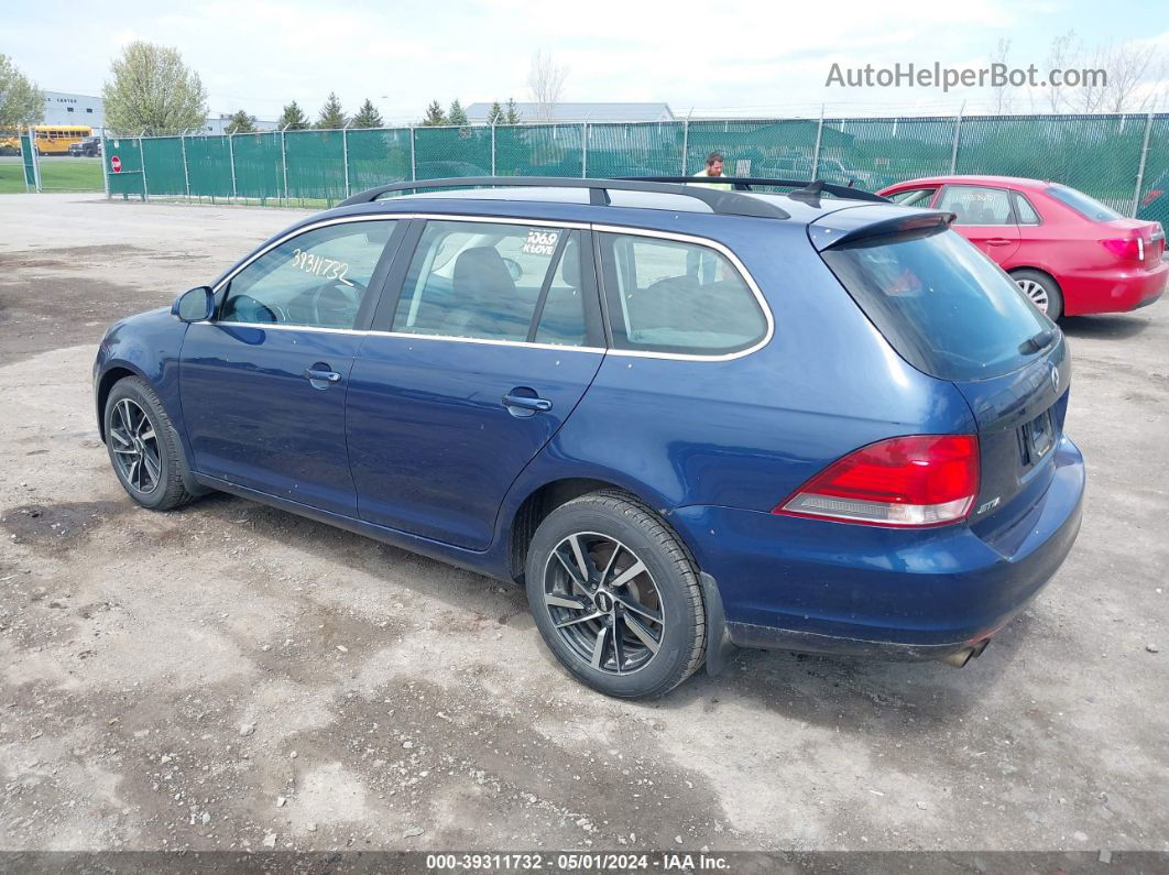 2014 Volkswagen Jetta Sportwagen 2.0l Tdi Blue vin: 3VWPL7AJXEM624136