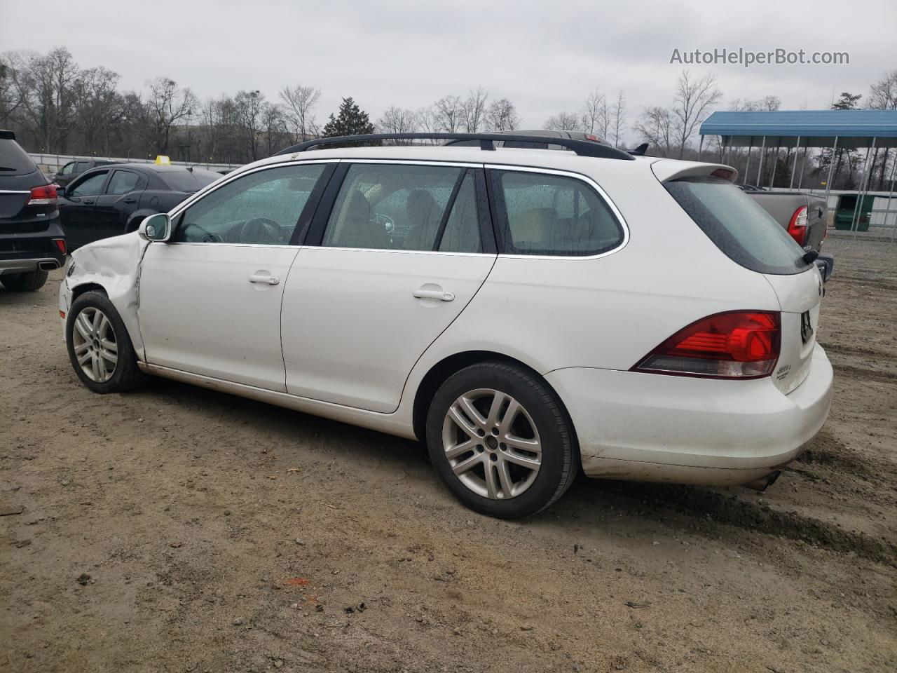 2014 Volkswagen Jetta Tdi Белый vin: 3VWPL7AJXEM626243