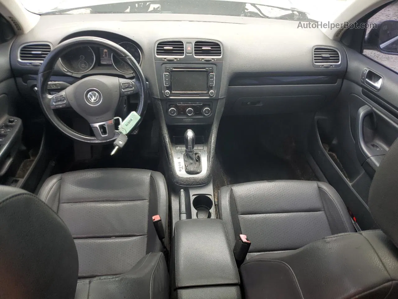 2014 Volkswagen Jetta Tdi Черный vin: 3VWPL7AJXEM628395