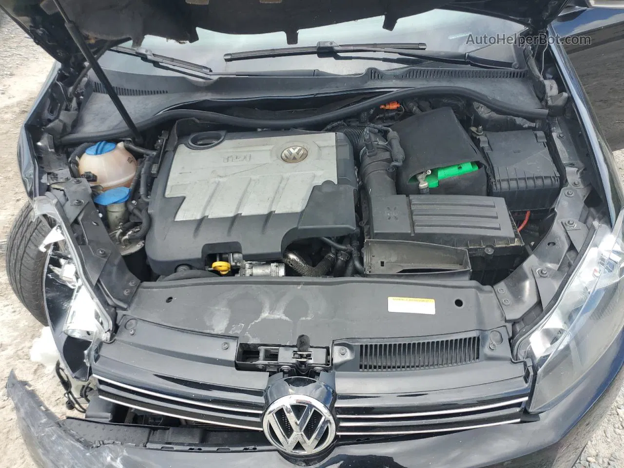 2014 Volkswagen Jetta Tdi Черный vin: 3VWPL7AJXEM628395