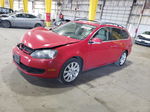 2011 Volkswagen Jetta Tdi Red vin: 3VWPL8AJXBM649183