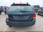 2009 Volkswagen Jetta 2.5l Se Синий vin: 3VWPM71K19M296004