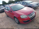 2009 Volkswagen Jetta Sportwagen Se Red vin: 3VWPM71K99M264532