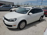 2013 Volkswagen Jetta S White vin: 3VWPP7AJ0DM666978