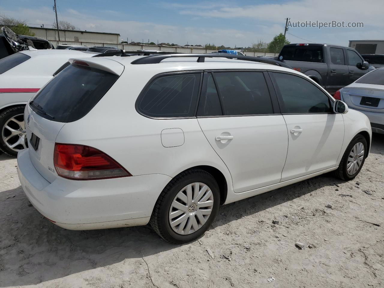 2013 Volkswagen Jetta S Белый vin: 3VWPP7AJ0DM666978